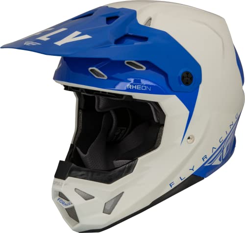 Fly Racing 73-00322X Formula Cp Slant Helmet Grey/Blue 2X