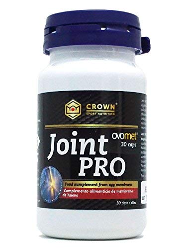 Crown Sport Nutrition Ovomet Joint PRO, Membrana de huevo, Suplemento para las articulaciones (30 cápsulas)
