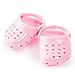 Produktbild Bayer Design 73117AA Schuhe, Badeschuhe, Hausschuhe, Gartenschuhe, Clogs, Pantoffeln für Puppen, Puppenzubehör, für Puppen der Größe 36-42cm, rosa pink