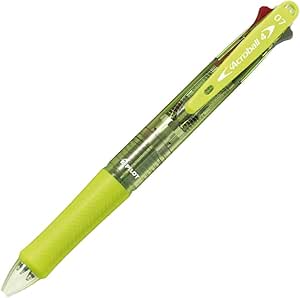 Amazon.com : Pilot 4 Colors Ballpoint Pen, Acroball 4 Fine, Black, Red ...