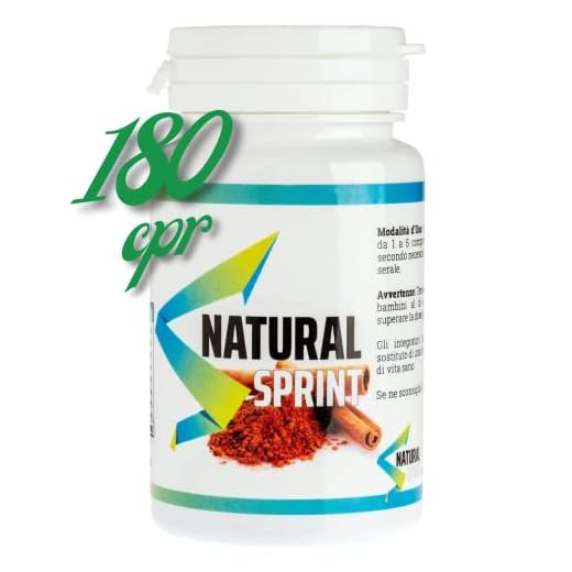 NaturalSprint – Laxante para Aliviar el Estreñimiento – Ablanda las Heces – Ingredientes 100% Naturales – 180 Cpr – Nueva Fórmula Innovadora Limpieza Detox del Colon
