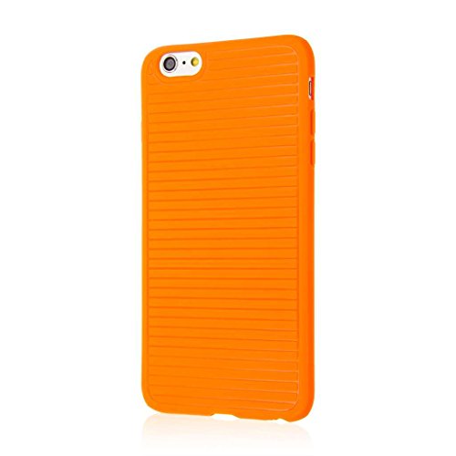 EMPIRE Apple iPhone 6 Plus/iPhone 6S Plus Case, GRUVE Slim-Fit Anti Shock Protection Cover, Orange