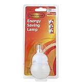 Energieklasse A. Omicron Energiesparlampe, 4 W, kompakt, Fluoreszierendes Licht, Golfball, kleines Edison-Gewinde