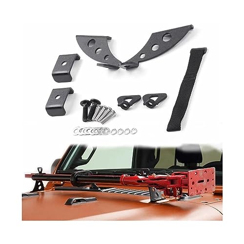 Soporte de bisagra para Jeep Wrangler, soluciona desajustes en puertas JK JL 5