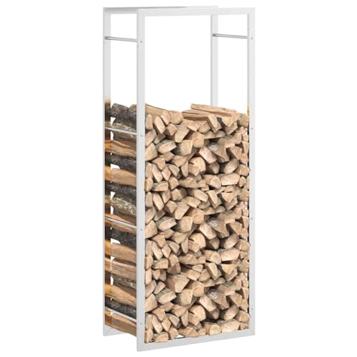 Étagère à bois en acier au design durable pour intérieur moderne