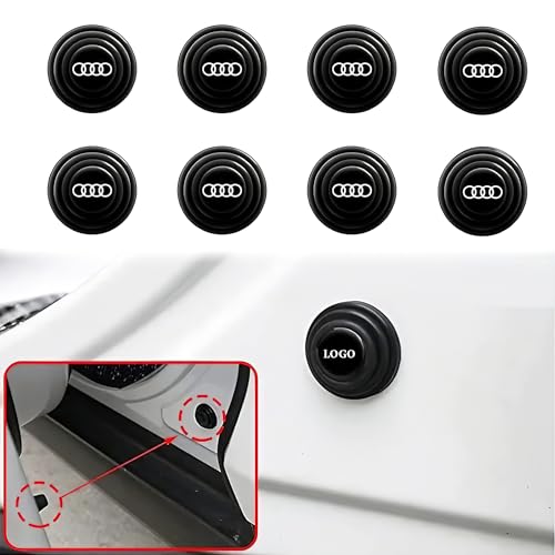 Image of Pivdo Car Shock Absorber Protector Rubber Guard Pads Car Door Accessories and Gadgets for Enhanced Shock AbsorptionA3, A4, A6, Q3, Q5, Q7, S5