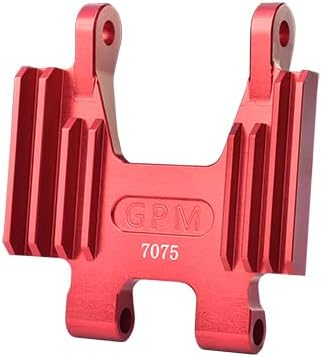 GPM Upgrades Aluminum 7075-T6 Front Faucet Seat Support with Cooling Effect for 1/4 Promoto MX Motorcycle RTR FXR （LOS06000）/ 1/4 Promoto MX Motorcycle RTR FXR（LOS06002） RC Car (Red)