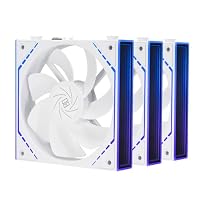 Thermalright TL-M12QRW 120mm Reverse ARGB PWM Lüfter Weiß – Ansicht 3