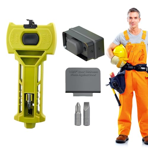 Kit de instalación de perilla de puerta y cerrojos profesional 2