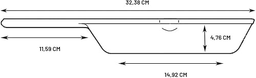 Miniatura 5 de Lodge Logic L5SK3 Sartén de hierro fundido presazonado de 80in