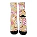 SESLFLKPJK Fashion Crew Dress Socks for Training, Football, Easter Rabbit Eggs Art Compression Sock Winter Warm Socks for Boys Girls, Trekking, Athletic Socks Slipper Socks