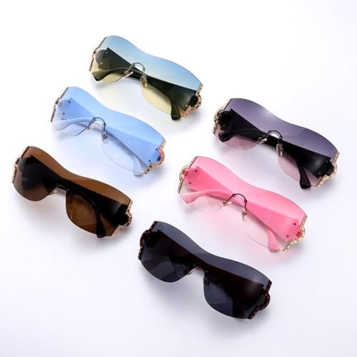 Luxury Rhinestone Sunglasses Women Gradient Outdoor Driving Shades2