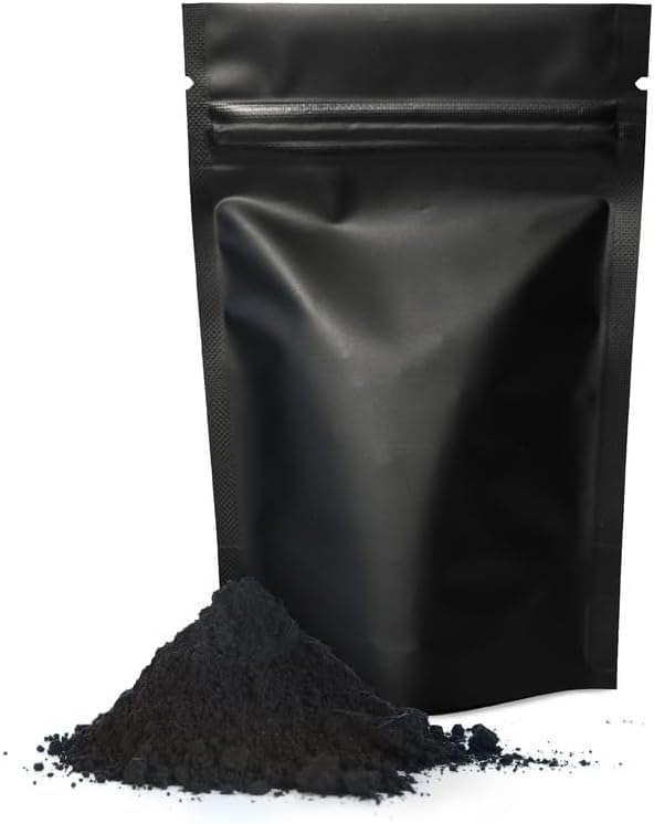 Shungite World 2 LB Fine Shungite Powder from Real Shungite Stones for Shungite Pyramid Mold, Orgone Pyramid Resin Mold Shungite Bracelet Necklace Resin Jewelry Shungite Paint and More (4 Pack)