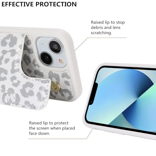Protection iPhone 13 Mini étui cuir synthétique avec blocage RFID