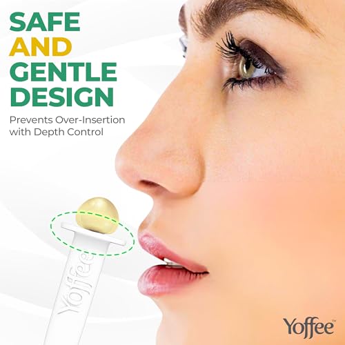 4. Bild von Original Yoffee Nasenhaarwachs Applikatoren - 30 wiederverwendbare Nasenwachsstifte - Wax Sticks aus hochwertigem Kunststoff - Entfernt Nasenhaare - Packung enthält keinen Wachsbehälter - Unisex