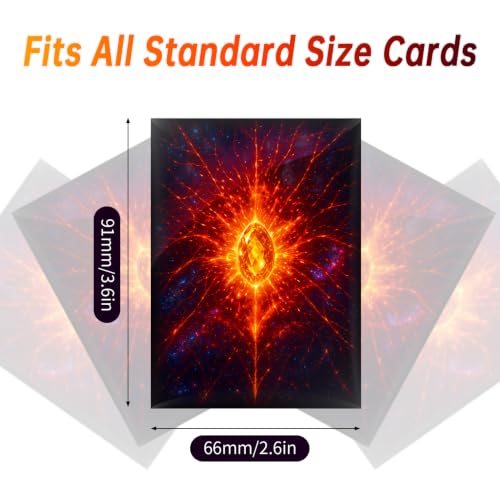 Calenzana MTG Card Sleeves 200 Pack, Deck Sleeves for Magic The Gathering - image 2