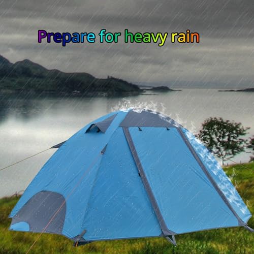 Carpa de Camping para 1 Persona, Impermeable, 4 Estaciones miniatura 3