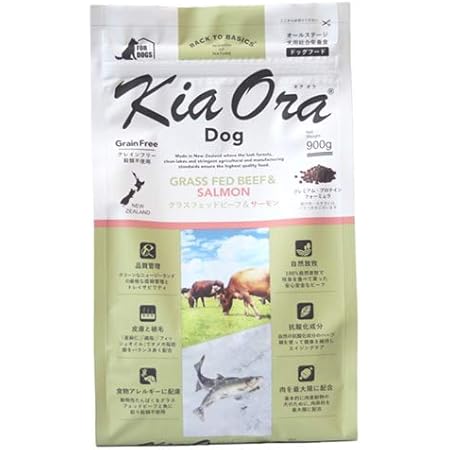 Amazon  KiaOra キアオラ キャットフード ビーフu0026レバー 900g 