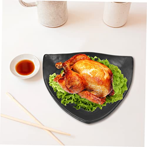 Plato creativo melamina para sushi y aperitivos 17.5 cm miniatura 3