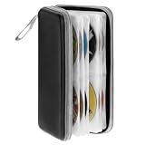 CAPACITÉ MAXIMALE 80 DISQUES: Organisez efficacement votre collection complète avec ce boîtier compact qui permet un gain de place immédiat tout en facilitant la recherche de vos titres préférés.