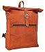 Produktbild Gusti Rucksack Leder - Milo Fahrradrucksack 13L Rolltop Laptoptasche Vintage Lederrucksack Kurierrucksack Wanderrucksack Backpack Unirucksack 15" Zoll Braun Damen Herren