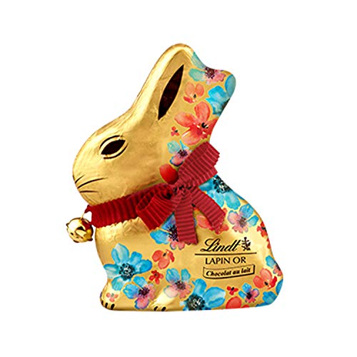  Lindt - Lapin Or Fleurs - Chocolat au lait - F...
