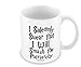 Geek Details I Solemnly Swear That I Will Smash The Patriarchy Coffee Mug, 11 Oz, White