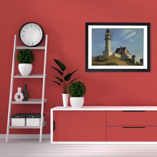 Affiche Phare à deux lumières d'Edward Hopper pour salon moderne - 4