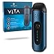 WOLKENKRAFT ViTA Premium-Vaporizer | Verdampfer für Kräuter mit 5 Temperaturstufen | Sehr kompakt | Vollisolierter Luftkanal | Edelstahl-Kammer *Nachtblau*
