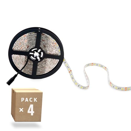 Greenice Pack 4 Tiras LED 72W 4200Lm 4200