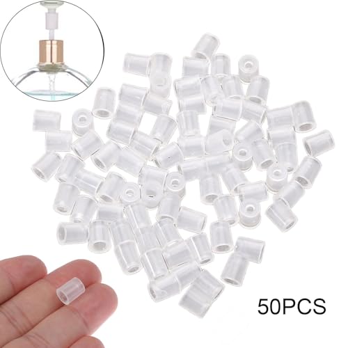 Image of 50 Pieces Perfume Refill Tools Perfume Dispenser Adapter Tools for Measuring