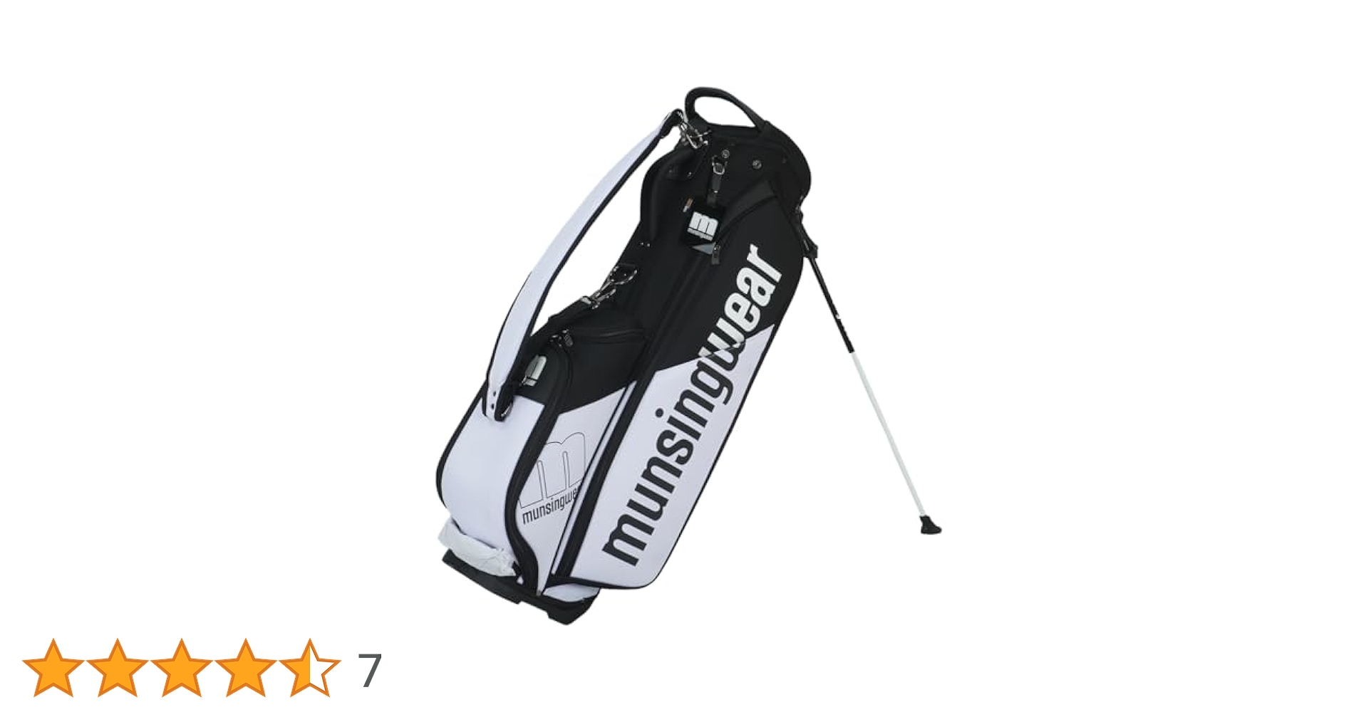 MUNSING WEAR マンシングウェア スタンド式 キャディバッグ 8.5型 Munsingwear 8.5型飛び柄キャディバッグ -デサントストア