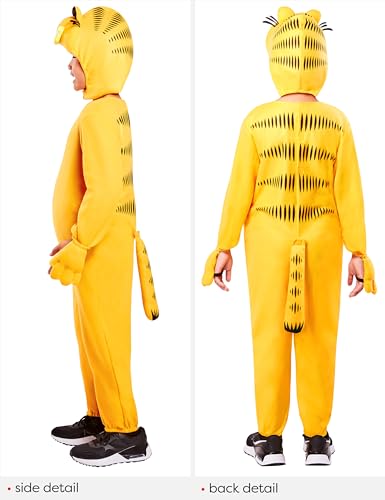 Disfraz Garfield para Niños, Unisex Mediano miniatura 4