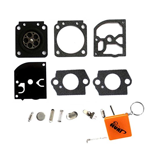 HURI Carburateur Reparation Membrane Joint Kit pour Coupe-Bordure Débroussailleuse STIHL FS106 FS120 FS108 FS200 FS250 FS350 FS400 FS450 FS480 Zama Carb