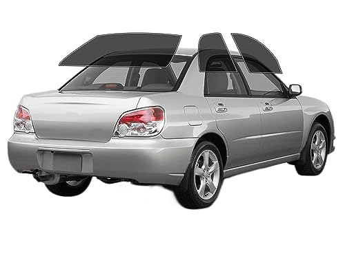 AUTOTEK Precut Windows Tint Film All Sides Cars Sun Blocking Protection Privacy Anti Shatter Glass 2 Ply Film Any Tint Shade kit for Subaru Impreza Sedan 2004-2007
