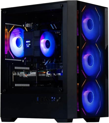 OKAMUS Gaming PC, i7 CPU, GTX 1660 Super 6GB Graphics, 512 GB M.2, 16 GB RAM Pre-Built Computer, RGB Fans x 4, Win 11 Home，WiFi 6 + 5.2/5.3, 550W PSU (GTX 1660S+1TB+32GB)