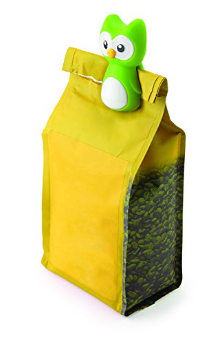 Joie Hoot Owl Bag Clips, Set of 2 Reusable Food Sealers, Assorted Colors, Keeps Snacks Fresh, One Size