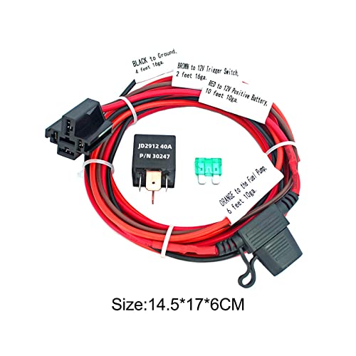 Relés para bomba de combustible 12V MotiveTech impermeables contra fallos eléctricos 2