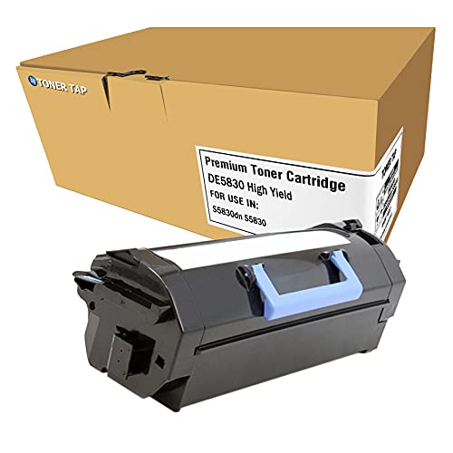 Tap Compatible DE5830 Toner for Dell S5830dn S5830 593-BBYS X68Y8 2JX96 (25,000pgs) High Yield