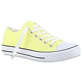  stiefelparadies Herren Schuhe 139944 Sneakers GELB 36 Flandell