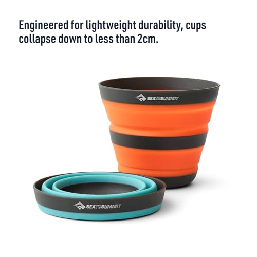 Sea to Summit Frontier UL Collapsible Cup - Falt-Becher yellow – Ansicht 5