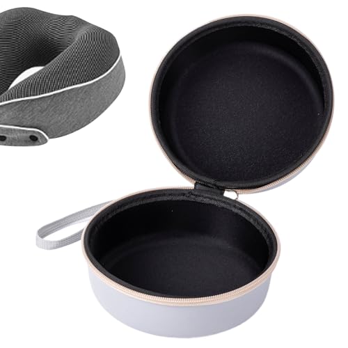 Bolsa de almohada cervical – Bolsillo con cremallera, a prueba de caídas, bolsa de viaje de EVA en forma de U, funda de almohada de viaje | Organizador de almohada para exteriores, bolsa de viaje