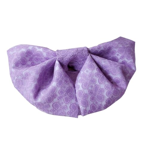 CAMDOM Japanese Kimono Pre-tied Bow Lace Printed Sakura Obi Belt Sash Yukata Robe Accessories