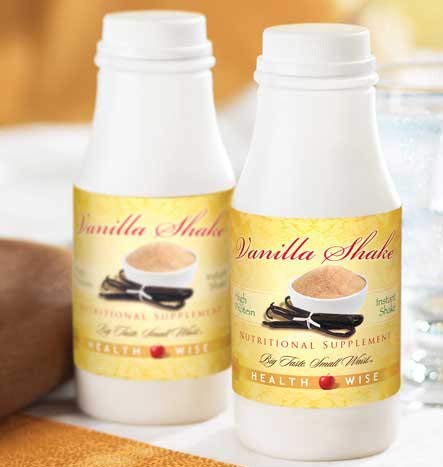 Fit Wise – High Protein Diet | Vanilla Shake | Low Calorie, Low Carb (6-Pack Bottles) by Healthwise