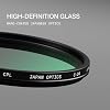 Gobe 77mm Circular Polarizing (CPL) Lens Filter