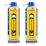 2 Stück INNOTEC Unisol 500 ml – Profi Industrie-Reiniger und Entfetter – entfernt Öl, Fett, Wachs, Harz, Kleber und Tintenreste – schnell wirkend und rückstandsfrei verdunstend – NSF K1 zertifiziert