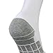 CWVLC Youth Soccer Socks 5 Pairs Boys Girls Football Sport Team Athletic Knee High Long Tube Cotton Compression Socks White Medium (5Y-7Y Youth/6-10 Women)