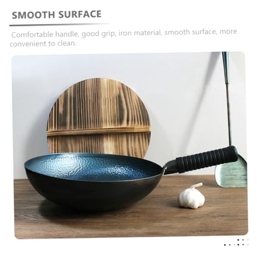 Wok de Hierro Grande con Tapa Antiadherente miniatura 2