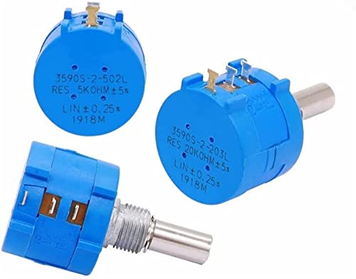 Potentiomètre de précision 3590S 1K Ohm résistance réglable pour tableau de commande - 2