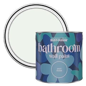 Rust-Oleum Off White Water-Resistant Bathroom Wall & Ceiling Paint - Steamed Milk 2.5L